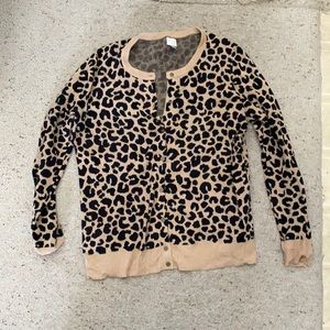 Leopard print cardigan A New Day (Target) XL